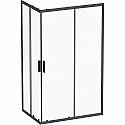 Душевой уголок AM.PM Gem S 120х80 W93G-404-120280-BT профиль Черный матовый стекло прозрачное