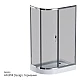 Приобрести Душевой уголок AM.PM Like Solo Slide 120х80 W83G-302U120CG64 профиль Хром матовый стекло тонированное в магазине сантехники Santeh-Crystal.ru