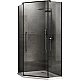 Приобрести Душевой уголок Abber Ewiges Wasser 80х80 AG05080B профиль Черный стекло прозрачное в магазине сантехники Santeh-Crystal.ru