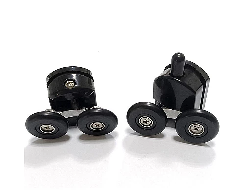 Заказать Душевой уголок Abber Schwarzer Diamant 100x80 AG30100B5-S80B5 профиль Черный стекло прозрачное в магазине сантехники Santeh-Crystal.ru