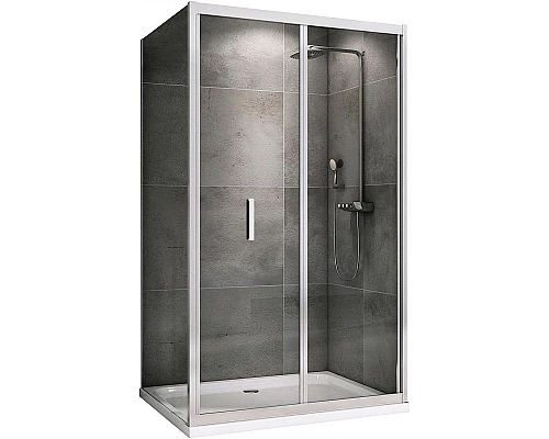 Заказать Душевой уголок Abber Sonnenstrand 90x90 AG07090-S90 профиль Хром стекло прозрачное в магазине сантехники Santeh-Crystal.ru