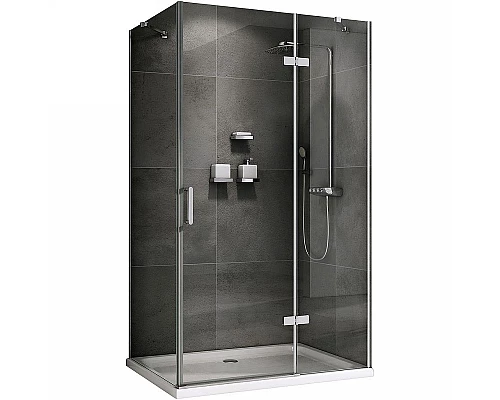 Заказать Душевой уголок Abber Zart 90x70 AG08090-S71 профиль Хром стекло прозрачное в магазине сантехники Santeh-Crystal.ru