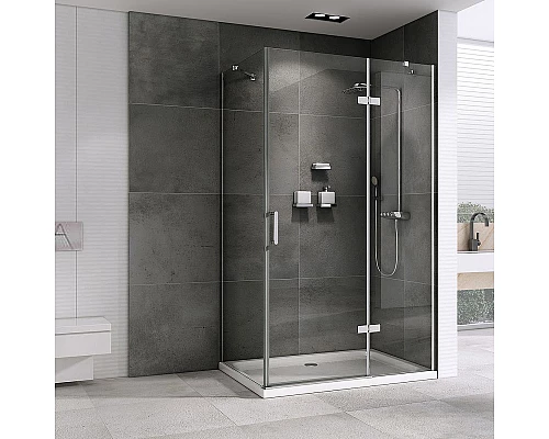 Заказать Душевой уголок Abber Zart 90x70 AG08090-S71 профиль Хром стекло прозрачное в магазине сантехники Santeh-Crystal.ru