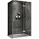 Заказать Душевой уголок Abber Zart 100x70 AG08100-S71 профиль Хром стекло прозрачное в магазине сантехники Santeh-Crystal.ru