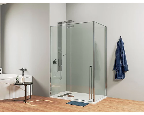 Заказать Душевой уголок Allen Brau Fantasy 100x100 3.11002-00 профиль Хром стекло прозрачное в магазине сантехники Santeh-Crystal.ru