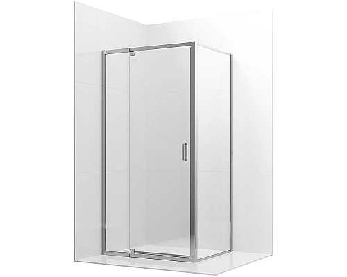 Купить Душевой уголок Ambassador Elysium 80x80 111021102KX-80KX профиль Хром стекло прозрачное в магазине сантехники Santeh-Crystal.ru