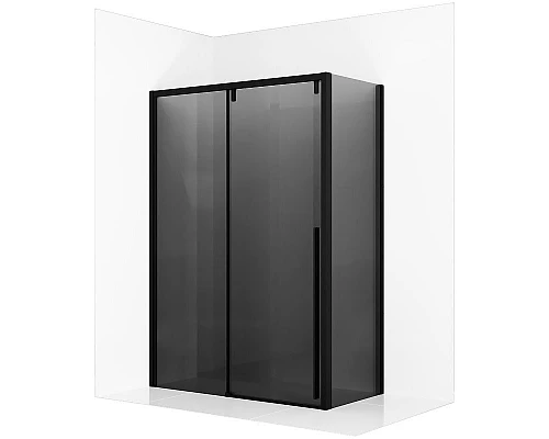 Купить Душевой уголок Ambassador Intense 130x100 110022202IBB-100IBB профиль Черный стекло тонированное в магазине сантехники Santeh-Crystal.ru