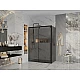 Купить Душевой уголок Ambassador Intense 130x100 110022202IBB-100IBB профиль Черный стекло тонированное в магазине сантехники Santeh-Crystal.ru