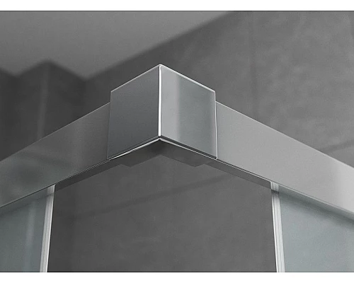 Приобрести Душевой уголок Ambassador Queen 120х80 11011106L профиль Хром стекло прозрачное в магазине сантехники Santeh-Crystal.ru