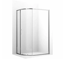 Душевой уголок Ambassador Kingston 120х80 14011117 профиль Хром стекло прозрачное