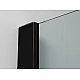 Купить Душевая перегородка Ambassador Walk-in 100х200 15031110 профиль Черный стекло прозрачное в магазине сантехники Santeh-Crystal.ru