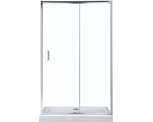 Приобрести Душевая дверь Aquanet SD-1200A 120 209406 профиль Хром стекло прозрачное в магазине сантехники Santeh-Crystal.ru
