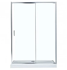 Душевая дверь Aquanet SD-1400A 140 профиль Хром стекло прозрачное