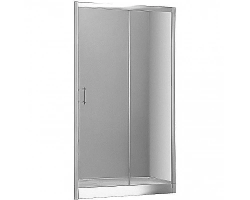 Купить Душевая дверь Aquanet Alfa NAA6121 140 168421 профиль Хром стекло прозрачное в магазине сантехники Santeh-Crystal.ru