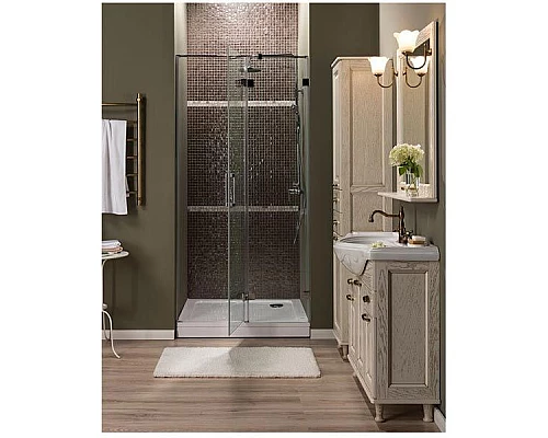 Приобрести Душевая дверь Aquanet Beta NWD6221 100 R 185948 профиль Хром стекло прозрачное в магазине сантехники Santeh-Crystal.ru