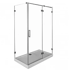 Душевой уголок Aquanet Beta NWD1231 140x80 L 185424 профиль Хром стекло прозрачное