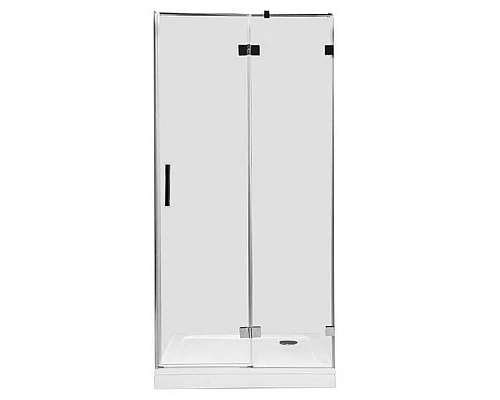 Купить Душевая дверь Aquanet Beta NWD6221 100 L 185947 профиль Хром стекло прозрачное в магазине сантехники Santeh-Crystal.ru