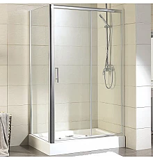 Душевой уголок Aquanet Delta NPE1131 160х90 273609 профиль Хром стекло прозрачное