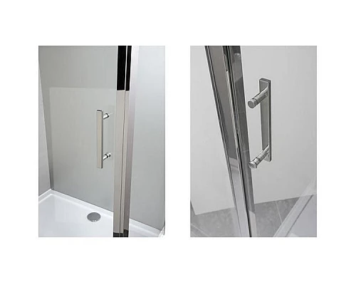 Купить Душевой уголок Aquanet Delta NPE1131 120x80 профиль Хром, стекло прозрачное в магазине сантехники Santeh-Crystal.ru