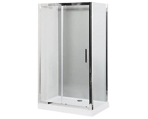 Купить Душевой уголок Aquanet Delta NPE1131 120x80 профиль Хром, стекло прозрачное в магазине сантехники Santeh-Crystal.ru