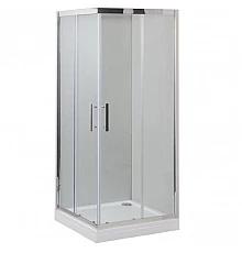 Душевой уголок Aquanet Delta Cube NPE1142 90x90 профиль Хром, стекло прозрачное