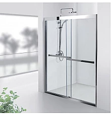 Душевая дверь Aquanet Delta NPD6122 120 00183215 профиль Хром стекло прозрачное