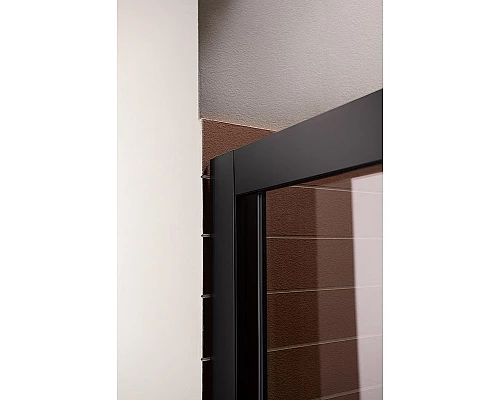 Заказать Душевая дверь Aquanet Pleasure AE60-N-160H200U-BT 160 273600 профиль Черный матовый стекло прозрачное в магазине сантехники Santeh-Crystal.ru