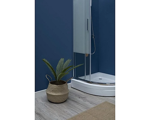 Приобрести Душевой уголок Aquanet Practic 90x90 AE10-Q-90x90U-CP 243615 профиль Хром стекло прозрачное с шелкографией в магазине сантехники Santeh-Crystal.ru