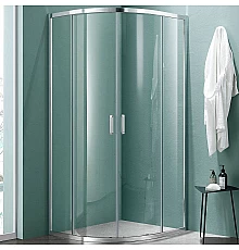 Душевой уголок Aquatek 80х80 AQNAA2142-80 профиль Хром стекло прозрачное