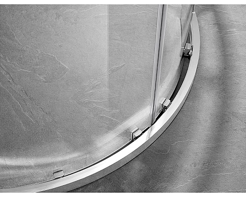 Купить Душевой уголок Aquatek 80х80 AQNAA2142-80 профиль Хром стекло прозрачное в магазине сантехники Santeh-Crystal.ru