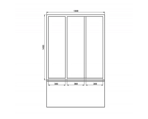 Приобрести Шторка на ванну Bas Лима 130 ШТ00068 профиль Белый стекло прозрачное в магазине сантехники Santeh-Crystal.ru