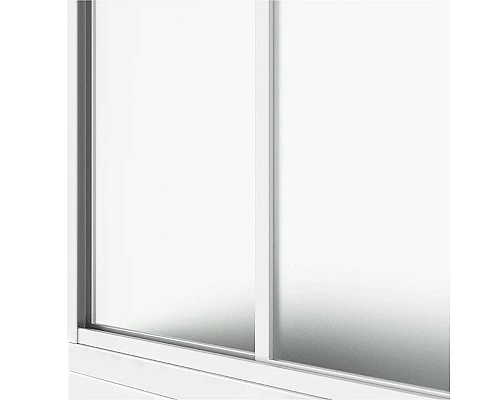 Купить Шторка на ванну Bas Николь 170 ШТ00035 профиль Белый пластик Вотер в магазине сантехники Santeh-Crystal.ru