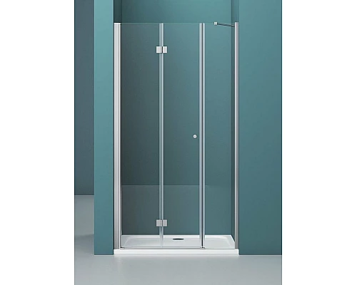 Приобрести Душевая дверь BelBagno Albano 140 ALBANO-BS-13-60+80-C-Cr профиль Хром стекло прозрачное в магазине сантехники Santeh-Crystal.ru