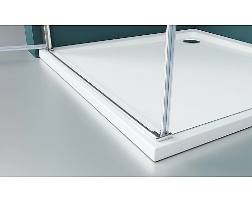 Купить Душевой уголок BelBagno Etna 70х80 ETNA-AH-1-70/80-C-Cr профиль Хром стекло прозрачное в магазине сантехники Santeh-Crystal.ru