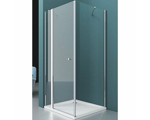 Заказать Душевой уголок BelBagno Etna 100х90 ETNA-AH-12-100/90-C-Cr профиль Хром стекло прозрачное в магазине сантехники Santeh-Crystal.ru