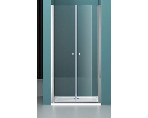 Заказать Душевая дверь BelBagno Etna 190 ETNA-B-2-190-C-Cr профиль Хром стекло прозрачное в магазине сантехники Santeh-Crystal.ru