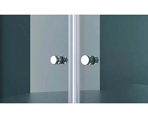 Заказать Душевая дверь BelBagno Etna 190 ETNA-B-2-190-C-Cr профиль Хром стекло прозрачное в магазине сантехники Santeh-Crystal.ru