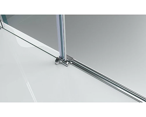 Купить Душевая дверь BelBagno Etna 140 ETNA-B-11-80+60-C-Cr профиль Хром стекло прозрачное в магазине сантехники Santeh-Crystal.ru