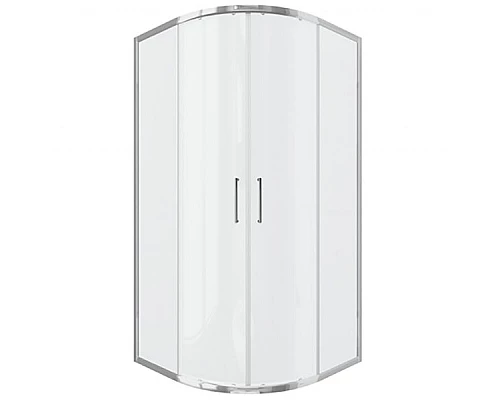 Приобрести Душевой уголок Bravat Drop 100x100 BS100.1200A профиль Хром стекло прозрачное в магазине сантехники Santeh-Crystal.ru