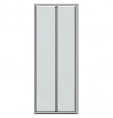 Душевая дверь Bravat Drop 80 BD080.4120A профиль Хром стекло прозрачное