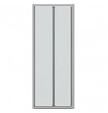 Душевая дверь Bravat Drop 100 BD100.4120A профиль Хром стекло прозрачное