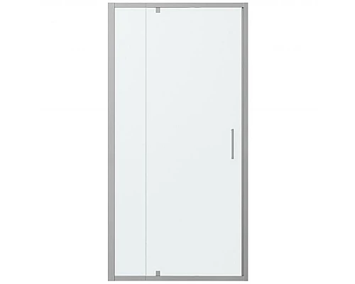 Заказать Душевая дверь Bravat Line 100 BD100.4112A профиль Хром стекло прозрачное в магазине сантехники Santeh-Crystal.ru