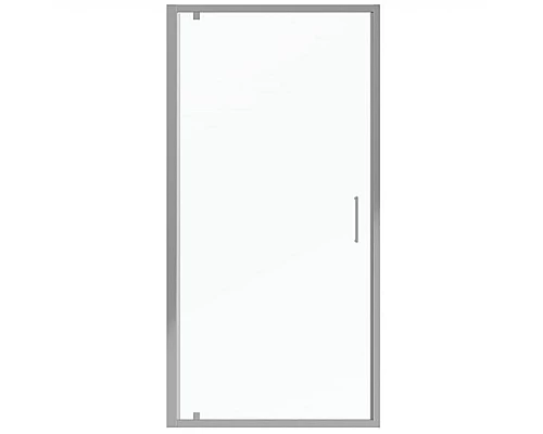 Купить Душевая дверь Bravat Line 100 BD100.4111A профиль Хром стекло прозрачное в магазине сантехники Santeh-Crystal.ru