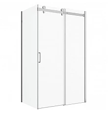 Душевой уголок Bravat Wave 120x80 BS120.3102S профиль Хром стекло прозрачное