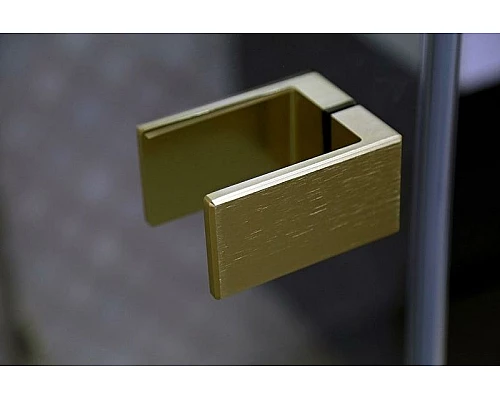 Приобрести Душевая дверь Cezares Bellagio 120 BELLAGIO-B-12-120-C-BORO профиль Золото брашированное стекло прозрачное в магазине сантехники Santeh-Crystal.ru