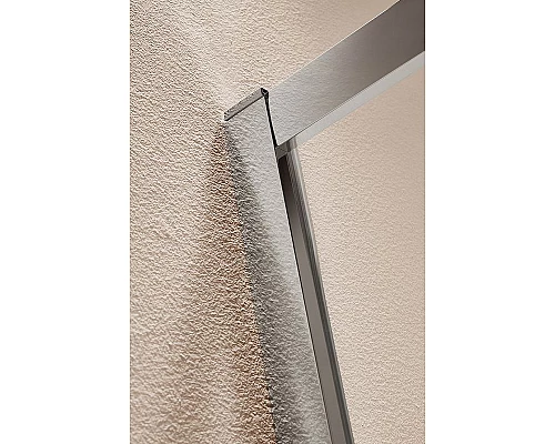 Купить Душевой уголок Cezares Eco 80x80 ECO-O-A-2-80-P-Cr профиль Хром стекло рифленое в магазине сантехники Santeh-Crystal.ru
