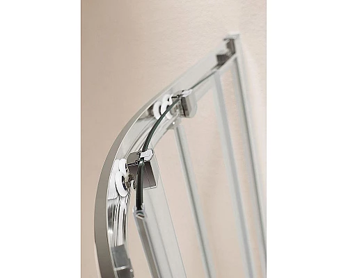 Приобрести Душевой уголок Cezares Eco 90x90 ECO-O-A-2-90-P-Cr профиль Хром стекло рифленое в магазине сантехники Santeh-Crystal.ru