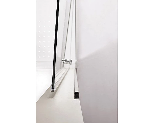 Приобрести Душевой уголок Cezares Eco 90x90 ECO-O-R-2-90-P-Cr профиль Хром стекло рифленое в магазине сантехники Santeh-Crystal.ru