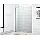 Приобрести Душевая дверь в нишу Cezares ECO-O-B-2-90-P-Cr профиль Хром стекло рифленое в магазине сантехники Santeh-Crystal.ru