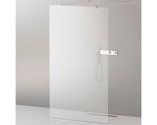 Заказать Душевая перегородка Cezares Liberta 105 LIBERTA-L-2-105-120-C-Cr профиль Хром стекло прозрачное в магазине сантехники Santeh-Crystal.ru